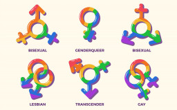 Symbols for gender and sexual diversity (image by freepik)