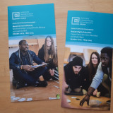 Our new flyers for the upcoming qualification programme 
