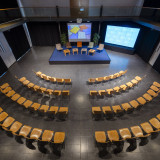 Reithaus-Saal mit der Veranstaltungstechnik, Theater- und Bühnenbeleuchtung