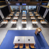 Der Saal im »Reithaus«. 280m² für max. 180 Personen je nach Bestuhlungsart