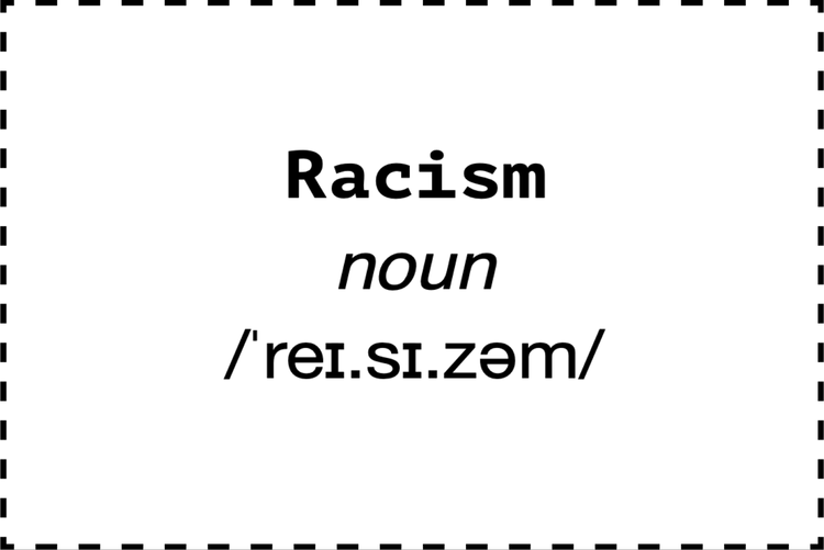 Understanding racism 101 (Image: Denise Lee)