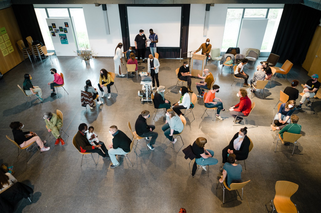 How to open space – Konferenzformat für Großgruppen (Foto: Henry Sowinsky)